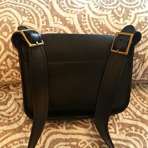 Black Leather Purse - Women's Army Uniform